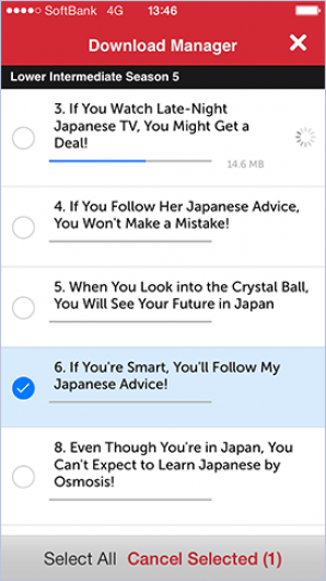 Screenshot 6 - Innovative Language 101: Learn Japanese on the go! 